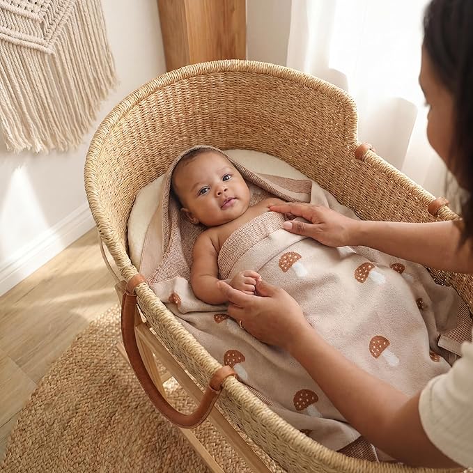 Unisex Baby Swaddle Blanket 100% Cotton Buttery Soft Cozy Receiving Swaddle - Image 6