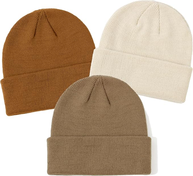 YMYDYFC Baby Beanie 3Pack Toddler Beanie Baby Winter Hats Boy&Girl 0-6Years | - Image 2