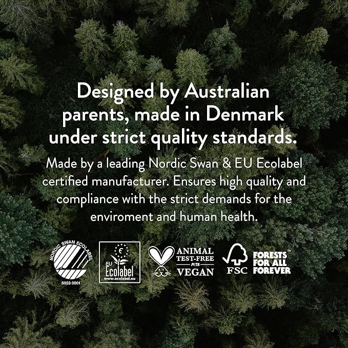 Joonya Baby Diapers, Size 5 XL (26-40 lb) - 6 Bags of 23 (138) - New Range - NonToxic, Eco-Friendly, Ultra Slim, Overnight Use - Made in Denmark