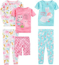 Simple Joys by Carter's Girls 6-piece Snug Fit Cotton Pajama Set by SimpleJoysbyCarters