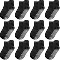 Tphon Non Slip Toddler Socks 12 Pairs Kids Grip Sock by TPHON