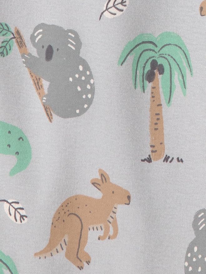 little planet by carter's Unisex Baby 3-pack Short Sleeve Bodysuits Made - Image 5