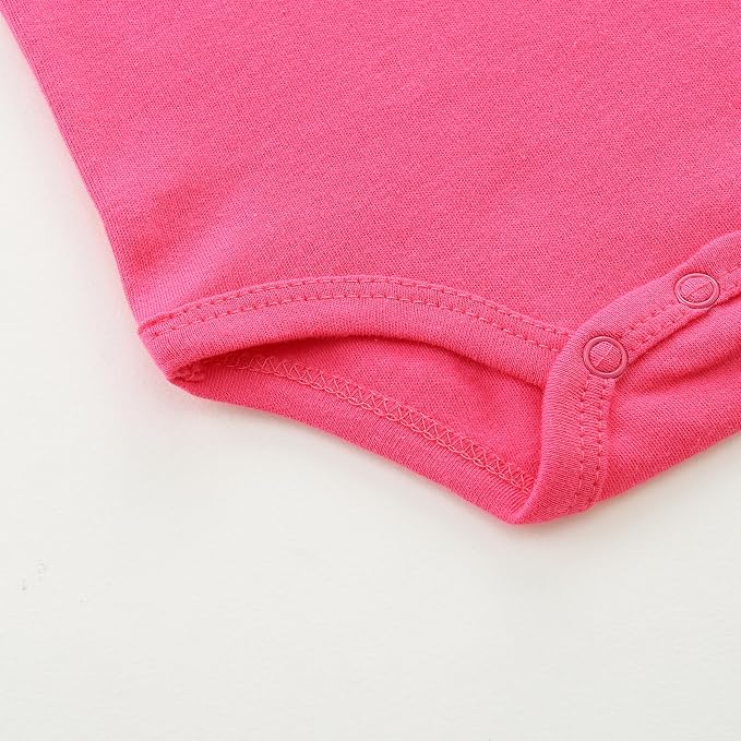 Baby Girl Collared Onsie Polo Bodysuit Boy Cotton Romper Short Sleeve 0~24M - Image 5