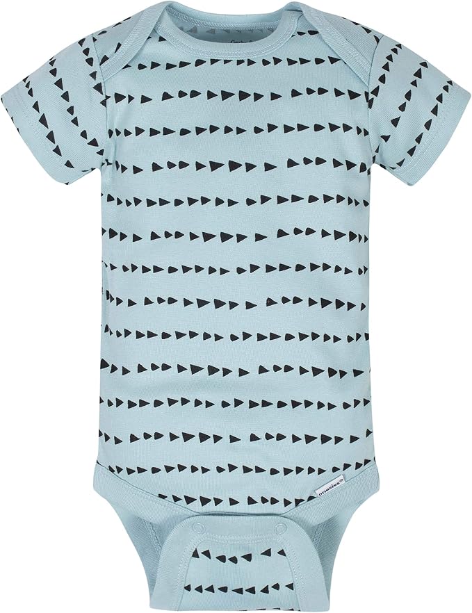 Gerber Baby Boys 8-Pack Short Sleeve Onesies Bodysuits - Image 6