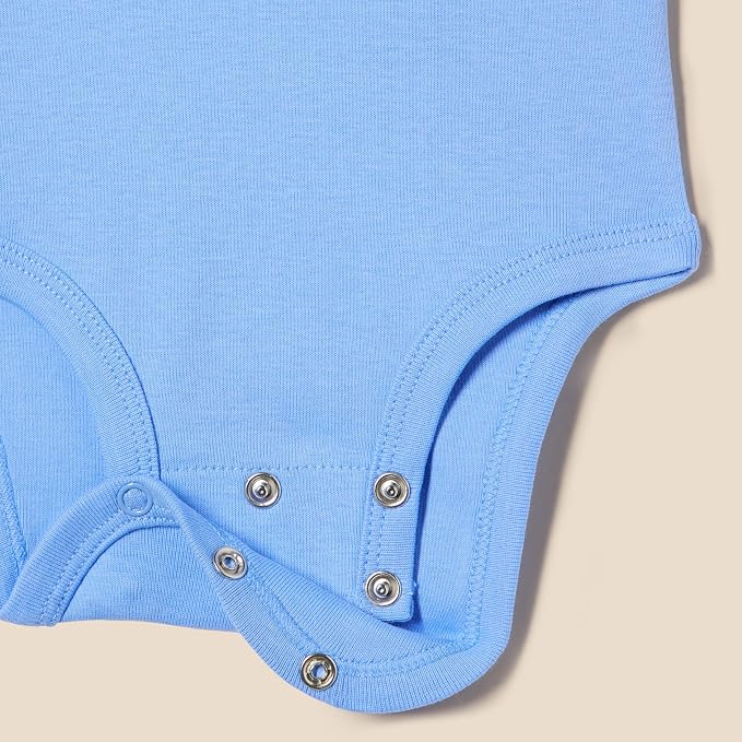 Amazon Essentials Unisex Babies' Long-Sleeve Cotton Bodysuits - Image 4