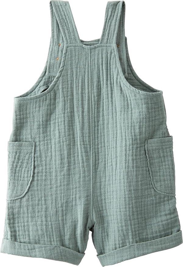 little planet by carter's Baby Organic Cotton Gauze Shortall - Image 2