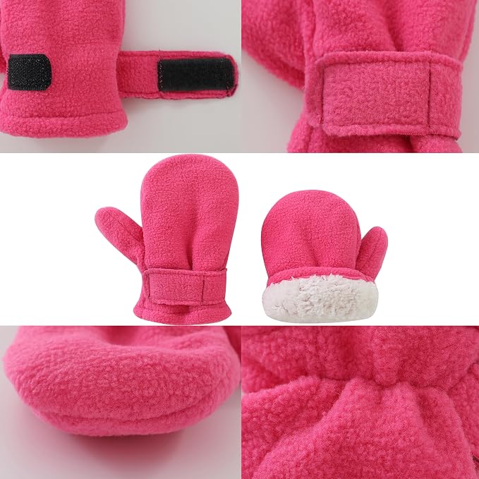 YMYDYFC 3Pack Baby Toddler Mittens Boy&Girl Winter Gloves Kids Warm Mittens - Image 5