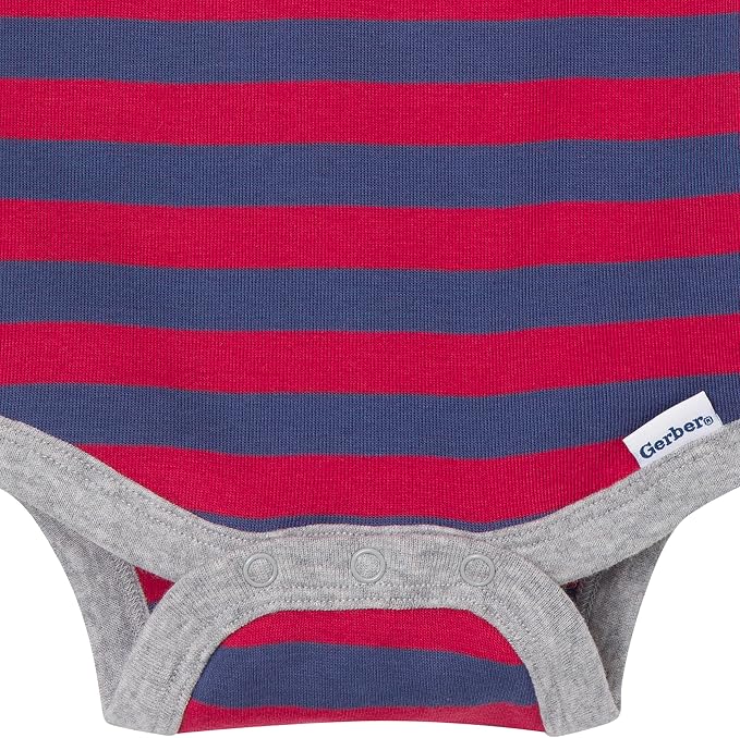 Gerber Baby Boys Multi-Pack Sleeveless Onesies Bodysuit - Image 8