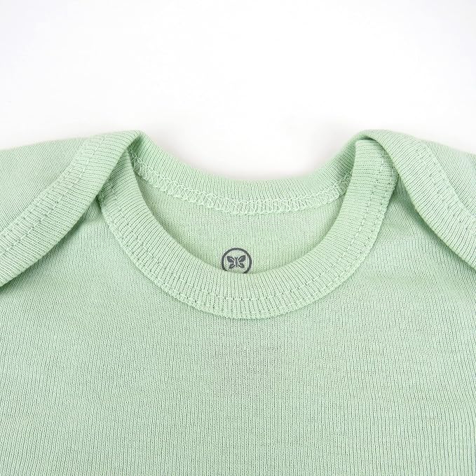 HonestBaby baby-girls 5-pack Long Sleeve Bodysuits One Piece 100% Organic Cotton - Image 4