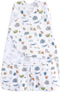 HALO Disney Baby Finding Nemo 100% Cotton Sleepsack Swaddle, 3-Way Adjustable by HALO