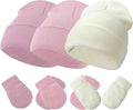 Baby Hats and Mittens Set Infant Toddler Beanie Cap Newborn Gloves by SeaZaela