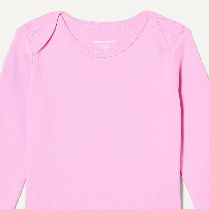 Amazon Essentials Unisex Babies' Long-Sleeve Cotton Bodysuits - Image 7