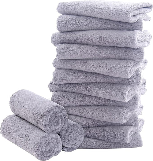 16 Pack Baby Washcloths by BAMBOOQUEEN