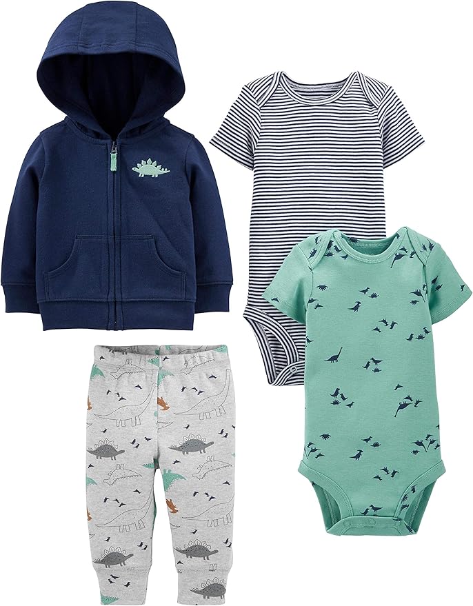 Simple Joys by Carter's Baby Boys 4-piece Jacket, and Bodysuit Set by SimpleJoysbyCarters