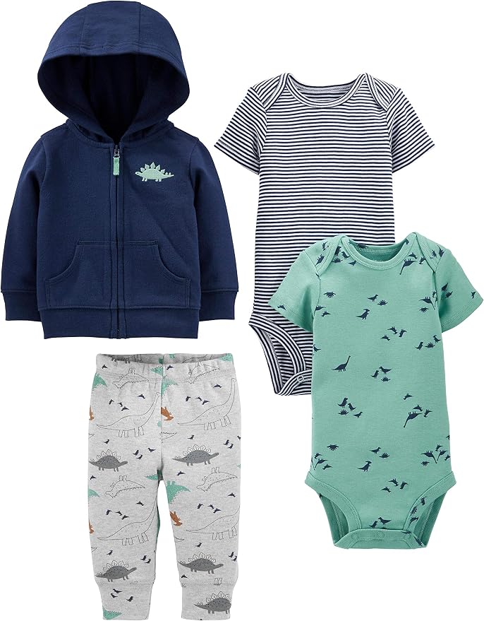 Simple Joys by Carter's Baby Boys 4-piece Jacket, and Bodysuit Set by SimpleJoysbyCarters