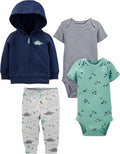 Simple Joys by Carter's Baby Boys 4-piece Jacket, and Bodysuit Set by SimpleJoysbyCarters