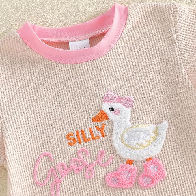 Newborn Baby Boy Girl Summer Clothes Funny Print Sweatshirt Romper Oversized - Image 5
