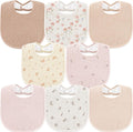 Susurration Muslin Baby Drool Bibs 6Pack Soft Square Adjustable Baby Bandana by Susurration