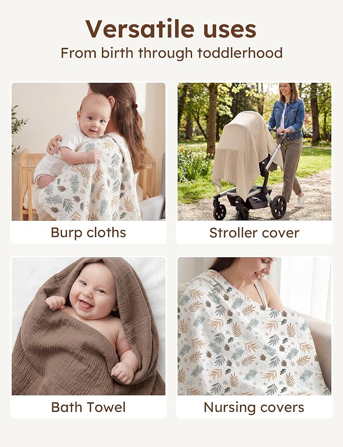 Unnivoll Muslin Swaddle Blankets - Image 6