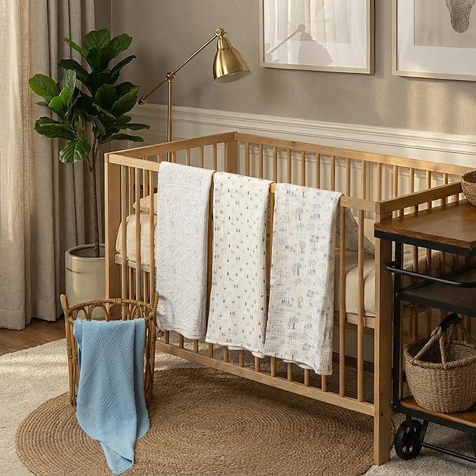 GLLQUEN BABY Muslin Swaddle Blankets - Image 6