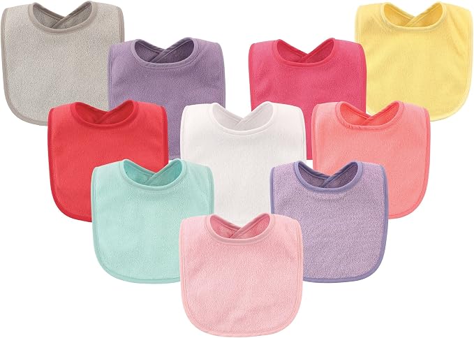 Hudson Baby Unisex Baby Drooler Bib by HudsonBaby
