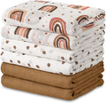 GLLQUEN BABY Receiving Blankets Muslin Swaddle Blanket by GLLQUENBABY