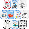 BWkoss 10Pcs Baby Bibs Waterproof Bibs by BWkoss
