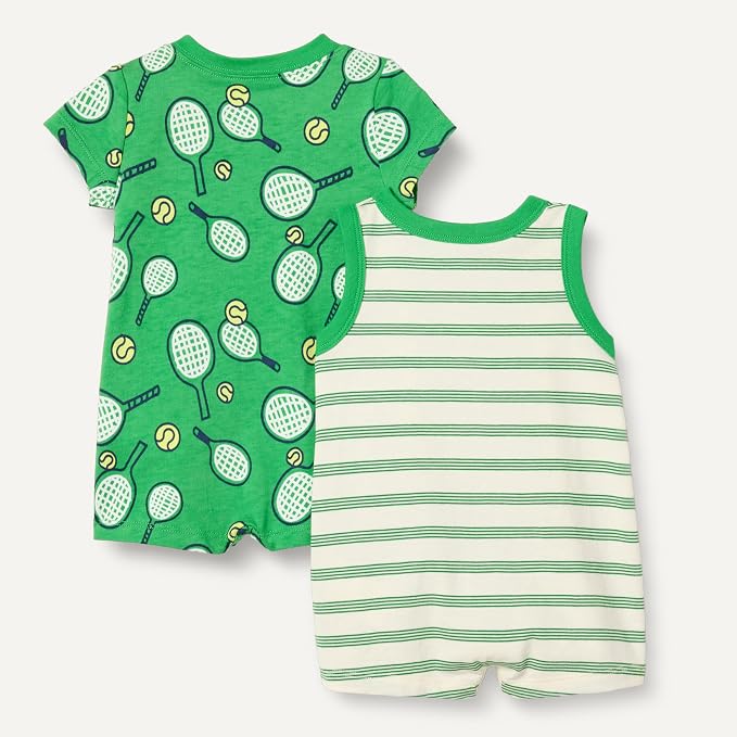 Amazon Essentials Unisex Babies' Cotton Jersey Sleeveless and Short-Sleeve - Image 2