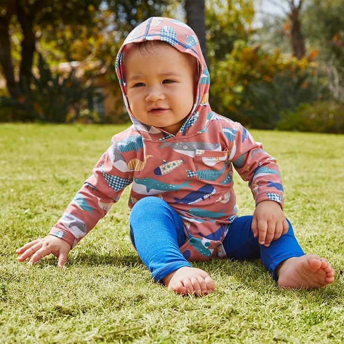 UV SKINZ Baby Boys' Hooded Sunzie UPF 50+ - Image 2