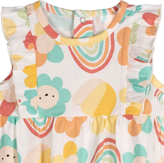Onesies Brand Baby Girls' 3-pack Romper - Image 3
