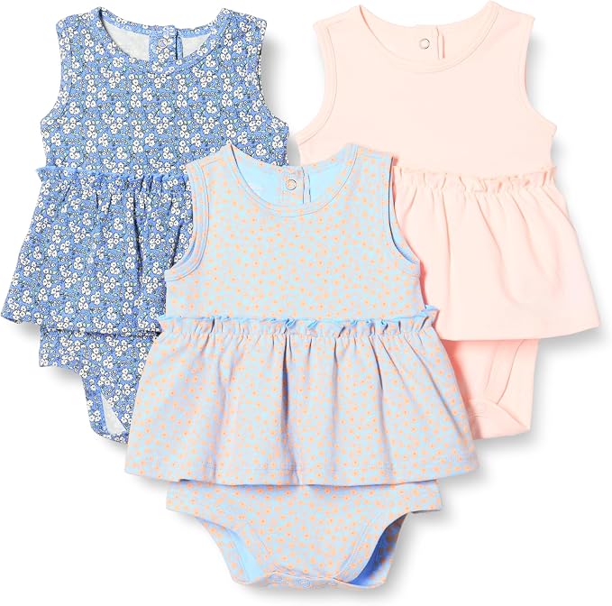 Amazon Essentials Baby Girls' Sleeveless Bodysuit Dress by AmazonEssentials