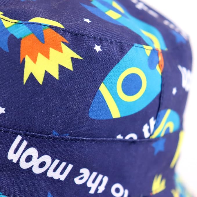 LANGZHEN Sun Protection Hat for Kids Toddler Boys Girls Wide Brim Summer - Image 3