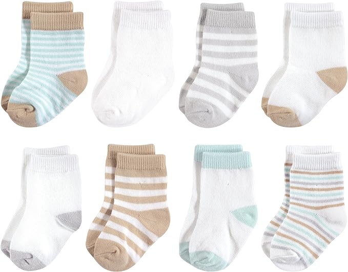 Touched by Nature Unisex Baby Organic Cotton Socks by TouchedbyNature