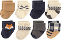 Hudson Baby Baby 8-pack Cotton Rich Newborn and Terry Socks by HudsonBaby