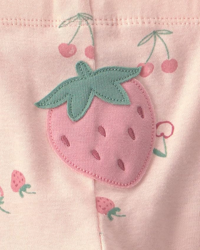Carter's Baby Girls' 3-piece Bodysuit Pant Sets - Image 4