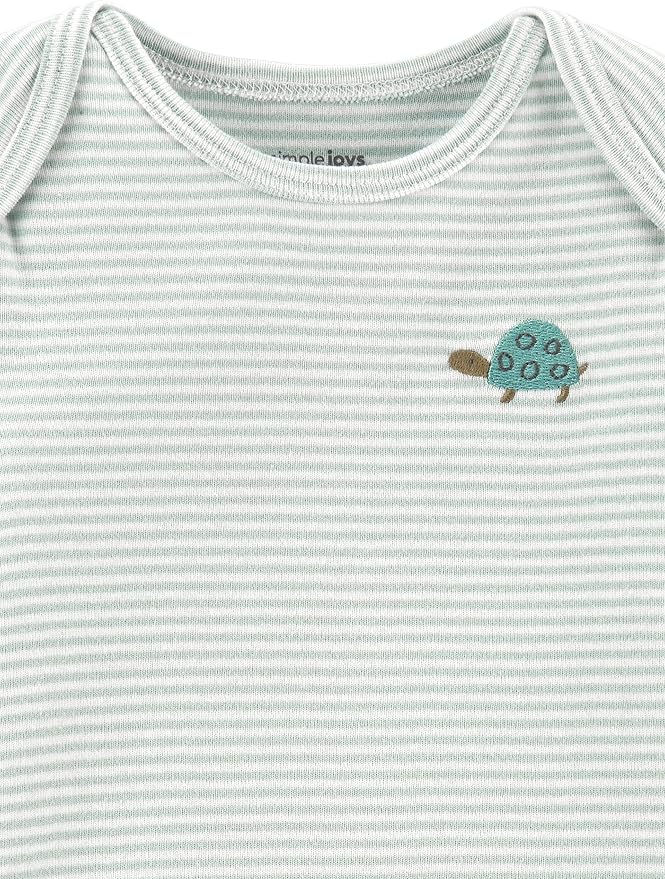 Simple Joys by Carter's Baby 6-piece Bodysuits and Pants Set - Image 2