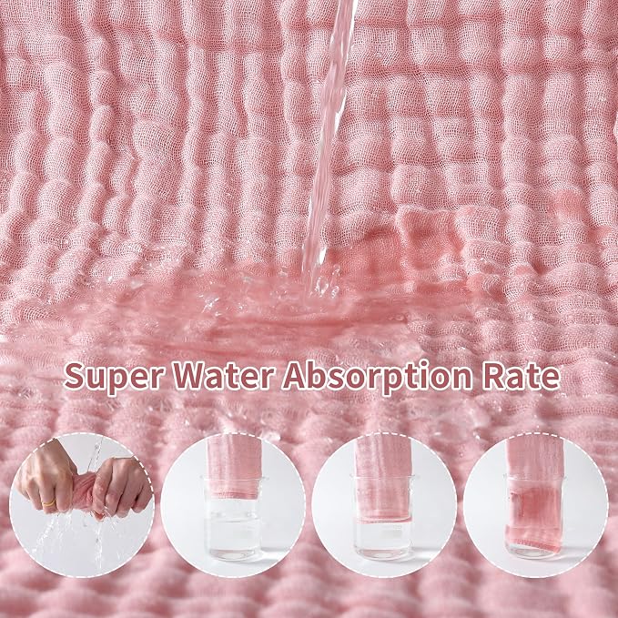 Muslin Hooded Baby Towels Baby Bath Towel - Image 3