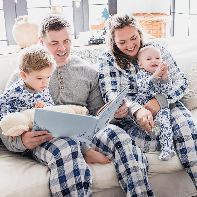 Burt's Bees Baby Matching Family Jammies, Organic Cotton, Holiday Pajamas - Image 4