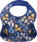 Three Little Tots Modern Silicone Baby Bib – Adjustable Fit Waterproof Catch by ThreeLittleTots