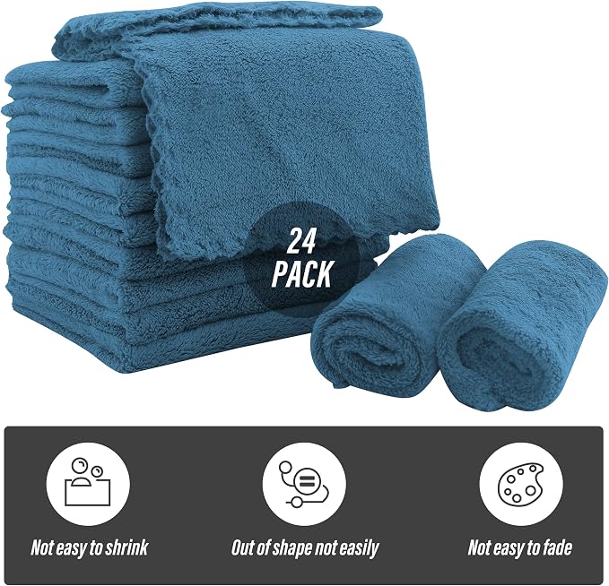 Sunny zzzZZ Ultra Soft 24 Pack Baby Washcloths - Image 2