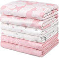 GLLQUEN BABY Receiving Blankets Girl Muslin Swaddle Blankets by GLLQUENBABY