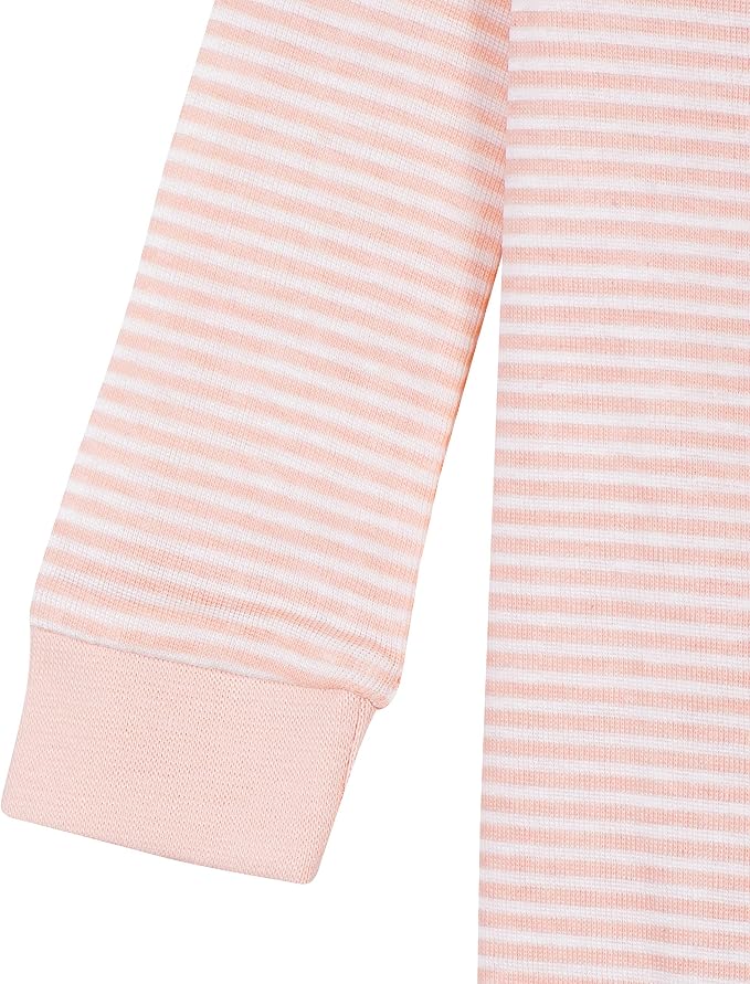 Gerber Baby Girls 2-Pack Footed Pajamas - Image 4