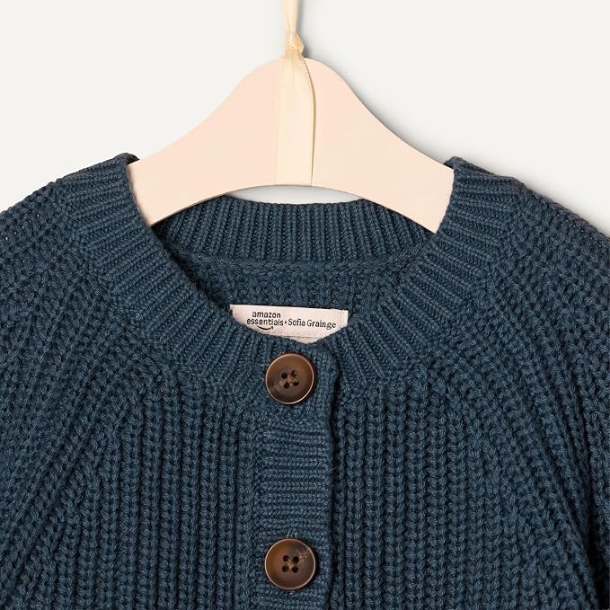 Amazon Essentials x Sofia Grainge Unisex Babies' Cotton Knit Playsuit - Image 5