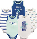 Luvable Friends Unisex Baby Cotton Sleeveless Bodysuits by Luvable+Friends