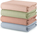 Comfy Cubs Muslin Swaddle Blankets Pack of 4, 47 x 47 Inches, Soft Cotton Baby by ComfyCubs