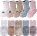 TRUEHAN 5 Pairs Toddler Non Slip Socks by TRUEHAN