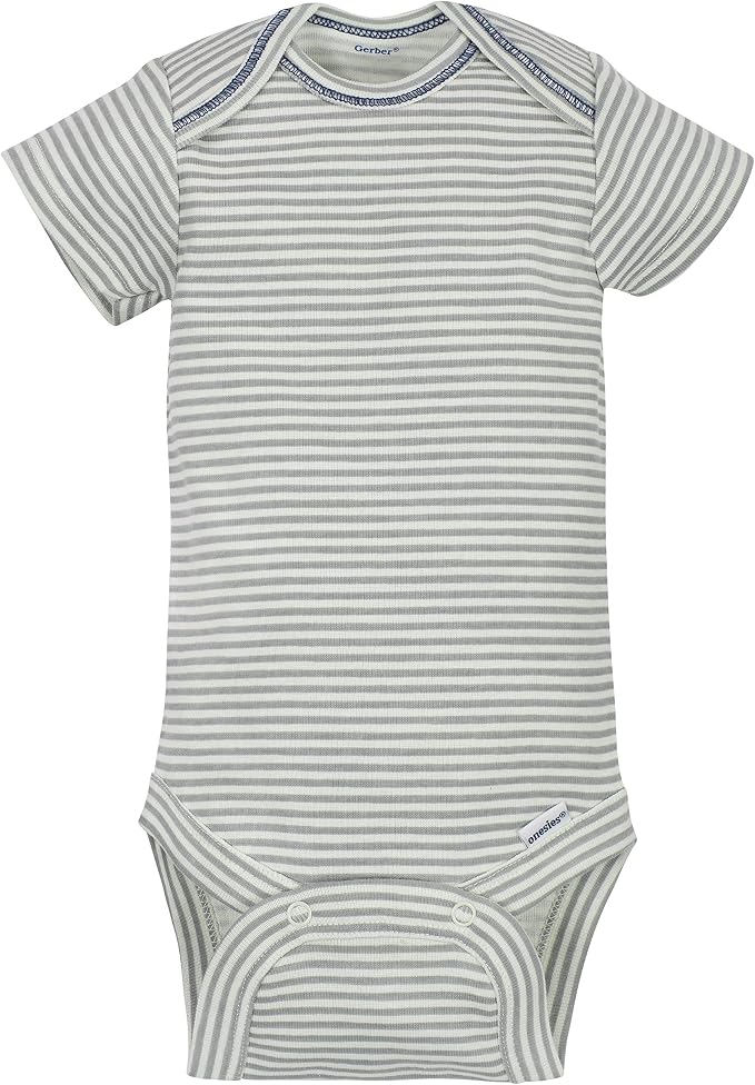 Gerber Baby Boys' 5-pack Variety Onesies Bodysuits - Image 7