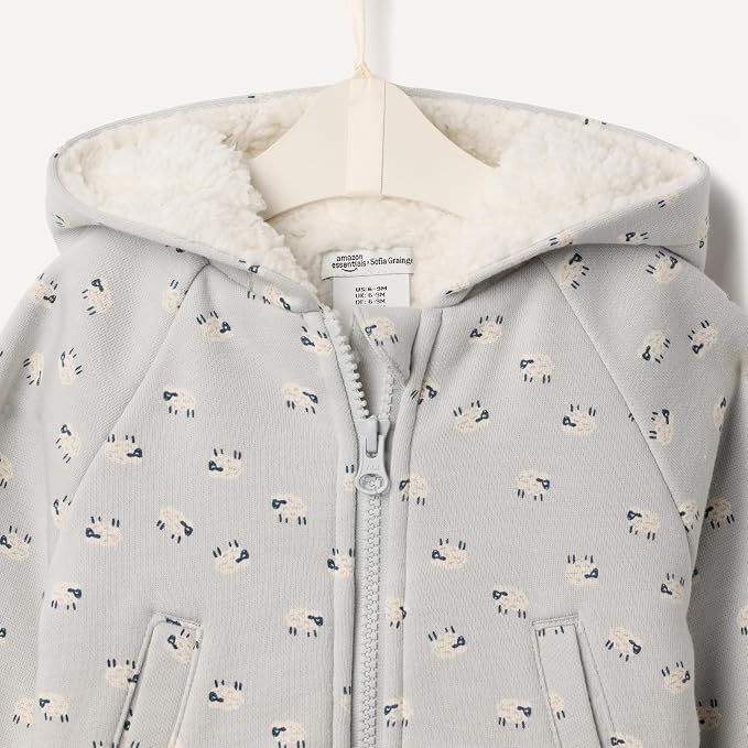 Amazon Essentials x Sofia Grainge Unisex Toddlers and Babies' Zip Hoodie - Image 5