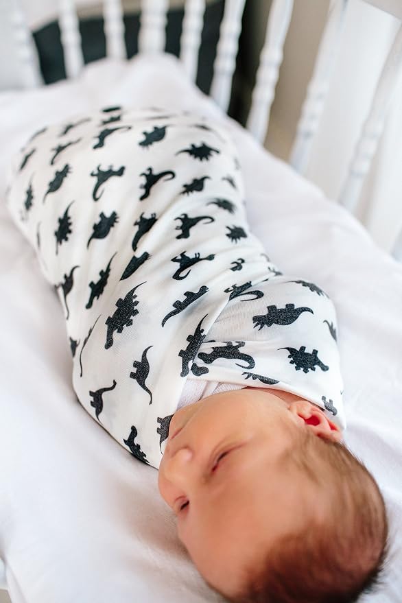 Copper Pearl Swaddle Blankets for Newborns | Soft Stretchy Receiving Blankets - Image 4
