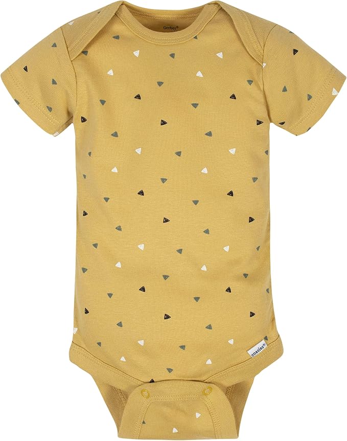 Gerber Baby Boys 8-Pack Short Sleeve Onesies Bodysuits - Image 4